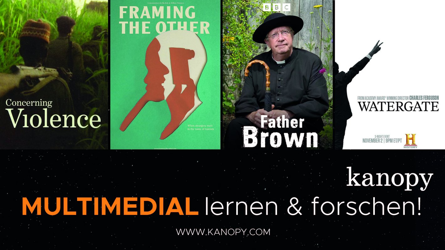 Promo-Bild der Kanopy Streamingplattform