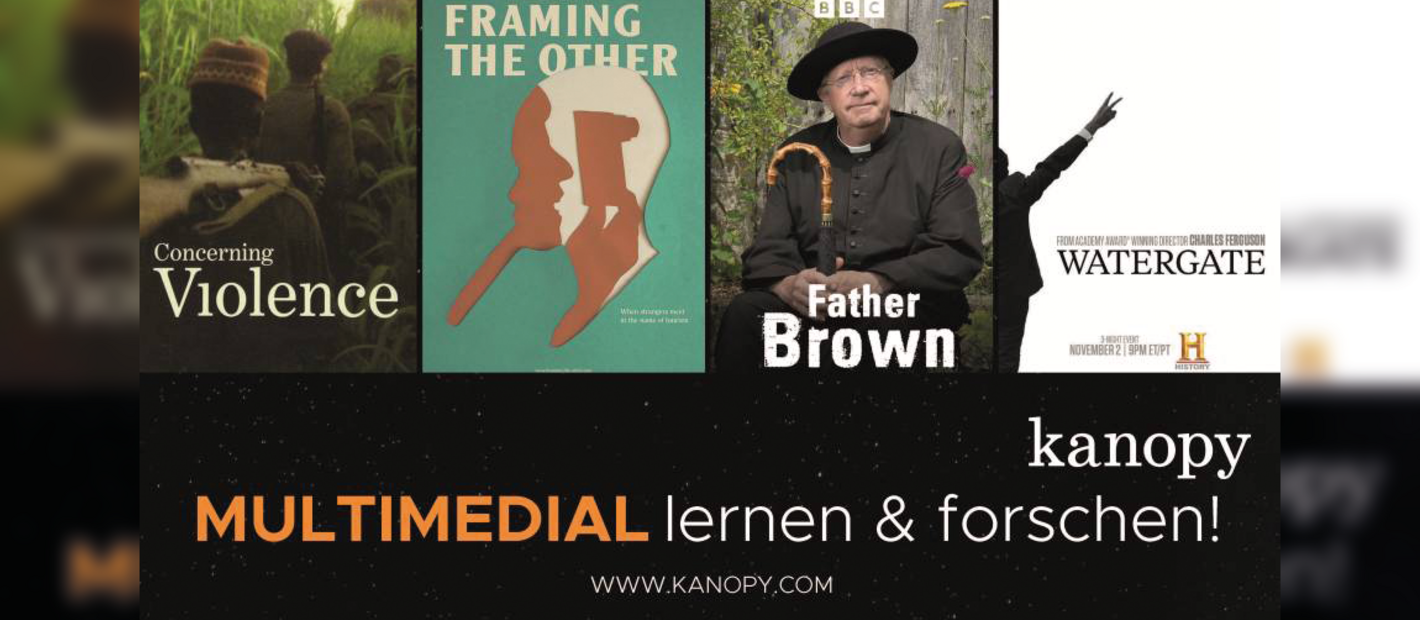 Promo-Bild der kanopy Streamingplattform