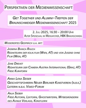 Programm des MeWi get-together 2025